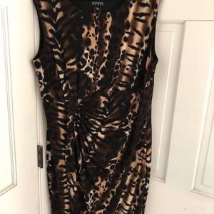 Plus Size Sexy Leopard Dress 18 W By Focus